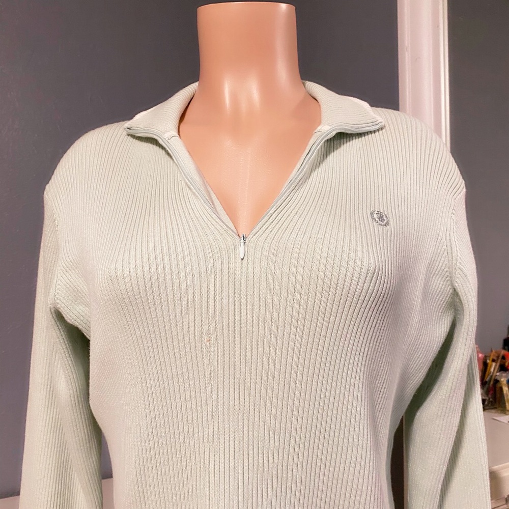 IZOD Ribbed Pastel Sweater - Picture 2 of 7
